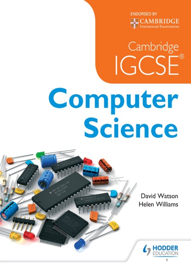 Igcse computer science textbook pdf miller